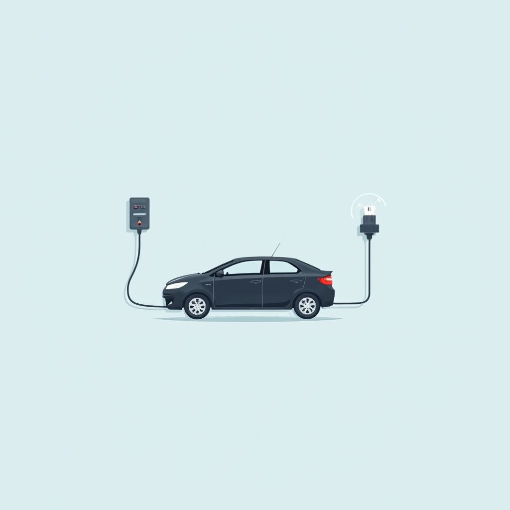 Ícono vehículo eléctrico